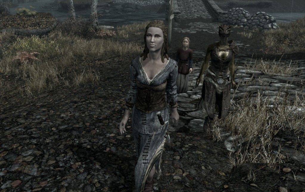 skyrim interesting npcs no voice